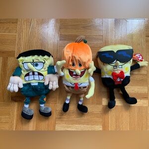 SpongeBob SquarePants Beanie Babies (3)
